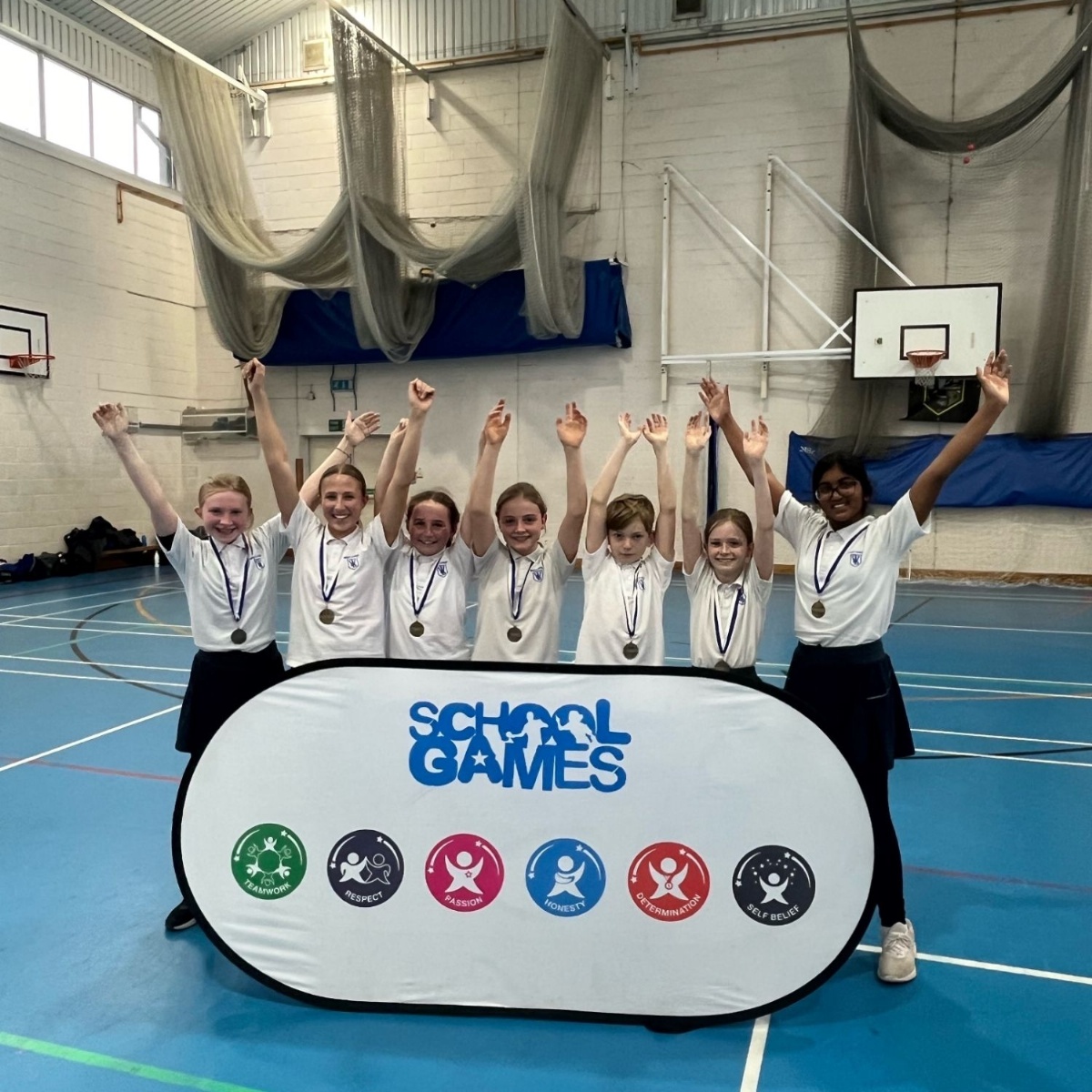 West Lodge School - Netballers to represent Bexley in London Youth Games